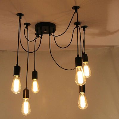 Лот: 9099437. Фото: 1. Edison chandelier, Люстра Эдисона... Другое освещение