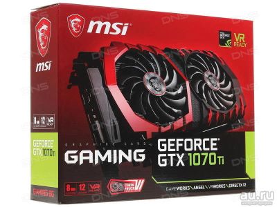 Лот: 10911313. Фото: 1. MSI 1070ti. Видеокарты