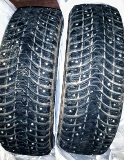 Лот: 4640144. Фото: 1. Зимняя резина шипы Michelin X-Ice... Шины