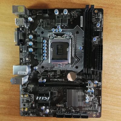 Лот: 17811651. Фото: 1. Материнская плата MSI H110M Pro-D. Материнские платы