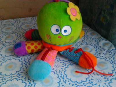 Лот: 3631408. Фото: 1. Игрушка развивающая "Осьминожик... Развивающие