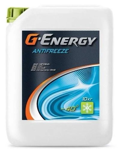 Лот: 16644945. Фото: 1. Антифриз G-Energy зеленый 10кг. Средства по уходу