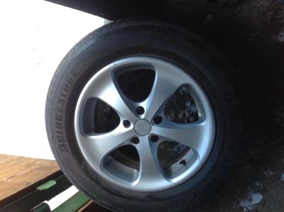 Лот: 5287379. Фото: 1. Диск с резиной (лето). Шины на дисках