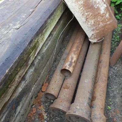 Лот: 16303341. Фото: 1. Трубы чугунные разносорт. Металлопрокат