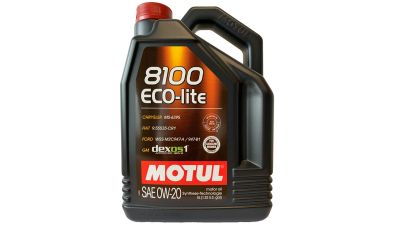 Лот: 13808333. Фото: 1. Motul 8100 Eco-Lite 0w20 5л. Масла, жидкости