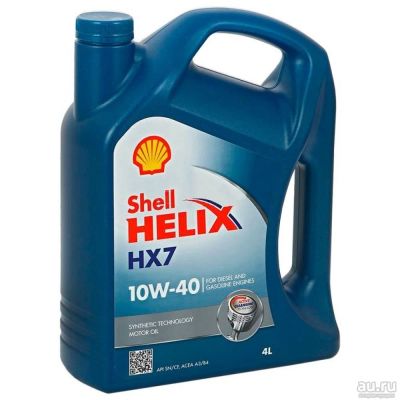 Лот: 16824024. Фото: 1. Shell Helix HX7 10w40 4 литра... Масла, жидкости