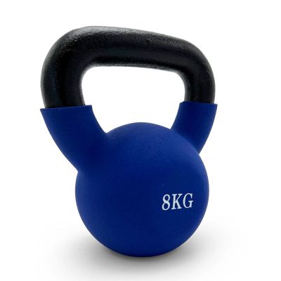 Лот: 23270245. Фото: 1. Гиря виниловая 8 кг UnixFit KBVIN8BL... Гири