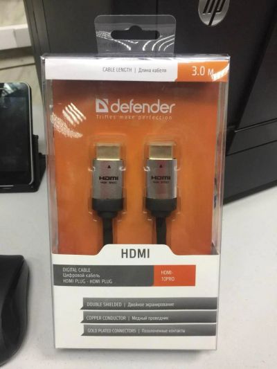 Лот: 8775985. Фото: 1. Кабель HDMI M-M ver1.4, 3 м (HDMI-10PRO... Шнуры, кабели, разъёмы