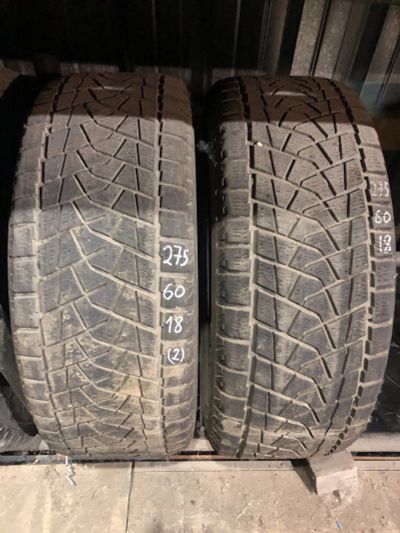 Лот: 25085175. Фото: 1. (2шт) 275-60-18 Bridgestone Blizzak... Шины