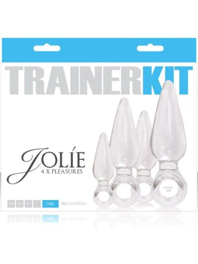 Лот: 22069679. Фото: 1. Набор анальных пробок Jolie 4х... Игрушки