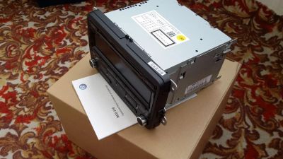 Лот: 4145441. Фото: 1. Оригинальная магнитола Volkswagen... Автомагнитолы
