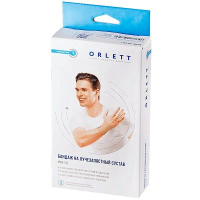 Лот: 23730874. Фото: 1. Orlett Бандаж на лучезапястный... Лекарства
