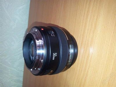 Лот: 1632085. Фото: 1. Объектив Canon EF 50 mm f/1.4... Объективы