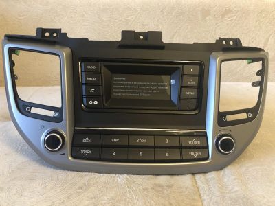Лот: 15104956. Фото: 1. Штатная магнитола с Hyundai Tucson... Автомагнитолы