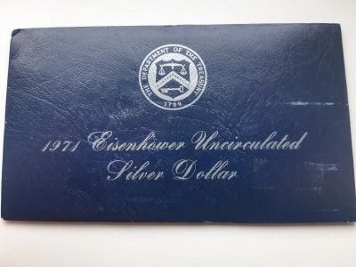 Лот: 4837009. Фото: 1. США 1 доллар 1971 г ( доллар Эйзенхауэр... Америка