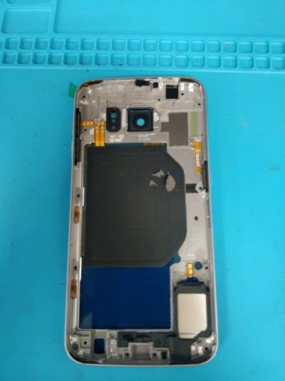 Лот: 10200435. Фото: 1. Корпус Samsung G920F (S6) Черный. Корпуса, клавиатуры, кнопки