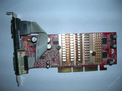 Лот: 1352054. Фото: 1. видеокарта AGP fx 5500 128 mb... Видеокарты