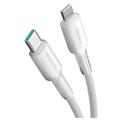 Лот: 24862821. Фото: 1. Кабель Deppa Joy USB-C/Lightning... Дата-кабели, переходники