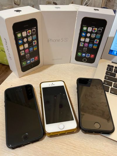 Лот: 17266781. Фото: 1. iPhone 5s (3 штуки одним лотом... Смартфоны