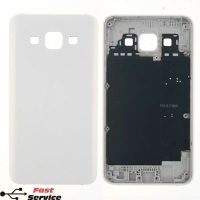 Лот: 10200420. Фото: 1. Корпус Samsung A300F (A3) Белый. Корпуса, клавиатуры, кнопки