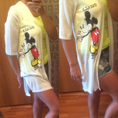 Лот: 7846623. Фото: 1. кардиган трикотаж+шифон. Свитеры, толстовки, худи