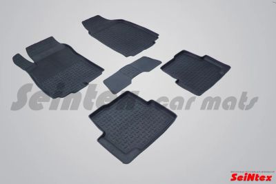 Лот: 8219127. Фото: 1. Ковры в салон Chevrolet Aveo II... Чехлы, коврики, оплетки руля