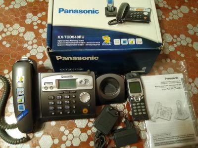 Лот: 18432437. Фото: 1. Tелефон Panasonic KX-TCD540RU... Проводные телефоны