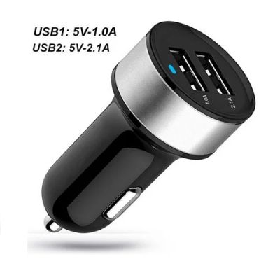 Лот: 7339378. Фото: 1. Автомобильный адаптер USB, зарядное... Зарядные устройства, блоки питания, адаптеры сетевые для смартфонов