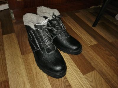 Лот: 11310024. Фото: 1. Ботинки кожаные зимние. р. 41... Спецодежда, спецобувь