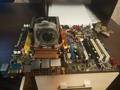 Лот: 11390151. Фото: 1. материнская плата M2N32-SLI Deluxe... Материнские платы