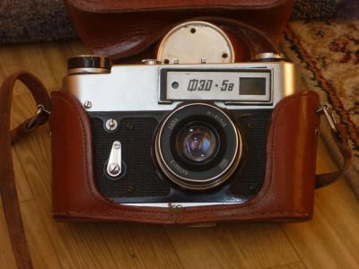 Лот: 5418528. Фото: 1. Фотоаппарат ФЭД. Объективы