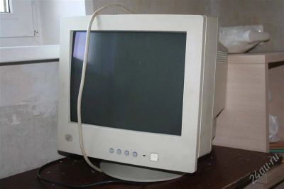 Лот: 888946. Фото: 1. Монитор IBM 17". ЭЛТ-мониторы