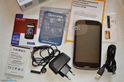Лот: 2498783. Фото: 1. Texet TM-5200. Смартфоны