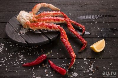 Лот: 10425612. Фото: 1. краб камчатский фаланги М. Икра, рыба, морепродукты