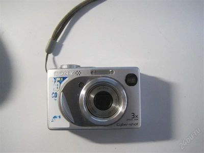 Лот: 1019940. Фото: 1. старая мыльница SONY. Цифровые компактные