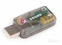 Лот: 1228980. Фото: 1. USB Sound Card. Звуковая карта. Звуковые карты