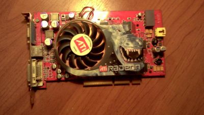 Лот: 6743130. Фото: 1. Видеокарта AGP ATI Radeon X800... Видеокарты