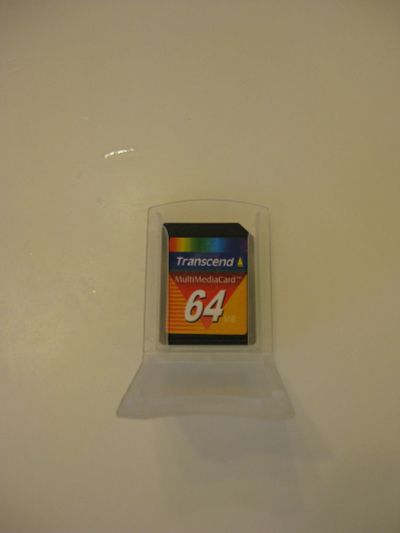 Лот: 16939897. Фото: 1. Карта памяти MMC Transcend 64MB. Карты памяти