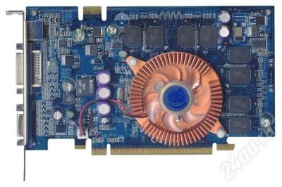 Лот: 179739. Фото: 1. Ge Force 7600 GS, 256, DDR2, PCI... Видеокарты