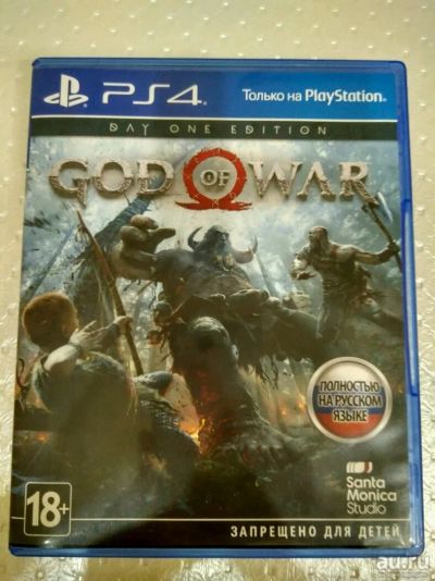 Лот: 13201746. Фото: 1. God of War PS4. Игры для консолей