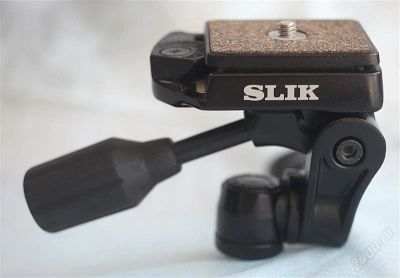 Лот: 2124872. Фото: 1. Штативная головка SLIK. Другое (фото, видеокамеры, оптика)