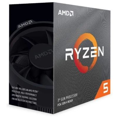 Лот: 15203219. Фото: 1. AMD Ryzen 5 3600 BOX c кулером. Процессоры