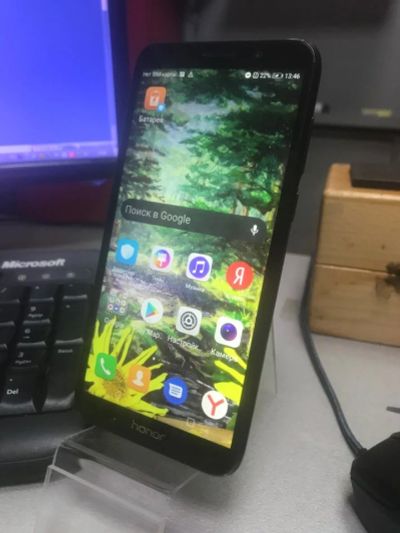 Лот: 16775578. Фото: 1. Смартфон huawei honor 7А. Смартфоны