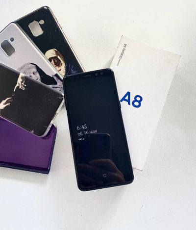 Лот: 15990212. Фото: 1. Телефон Sumsung galaxy A8. Смартфоны