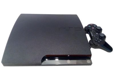 Лот: 12341477. Фото: 1. PS3 slim 500Gb прошитая. Игровые приставки, консоли