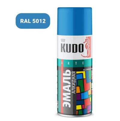 Лот: 16644975. Фото: 1. Краска Kudo 1010 голубая RAL 5012... Всё для покраски
