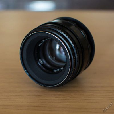 Лот: 5733113. Фото: 1. Объектив гелиос 44-2 + переходное... Объективы