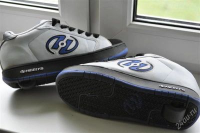Лот: 2768097. Фото: 1. крассовки на колесиках HEELYS. Роликовые коньки, скейтборды, самокаты