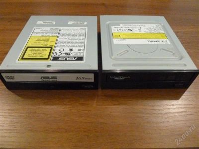 Лот: 770425. Фото: 1. NEC DVD-RW AD-7173A + ASUS DVD-ROM... Приводы CD, DVD, BR, FDD