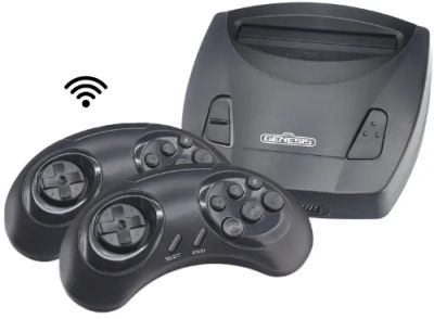 Лот: 25604283. Фото: 1. Игровая приставка Retro Genesis... Игровые приставки, консоли